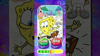 ✅❌ SIM OU NÃO? BOB ESPONJA 🧽 #quiz #shorts #bobesponja #viral #fyp