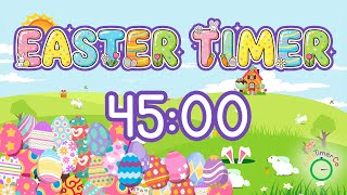 45 Minute Easter Egg Extravaganza! Visual Timer for Kids
