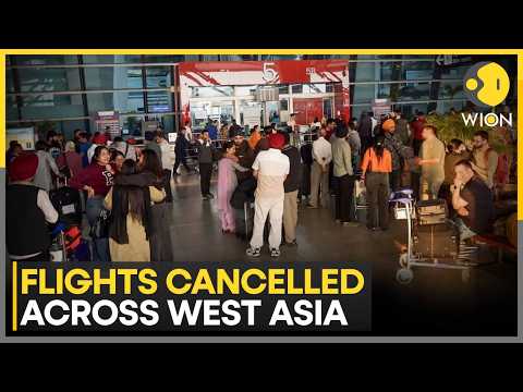 West Asia Aviation Chaos: Flights Disrupted Across West Asia Amid Escalating Conflict | WION