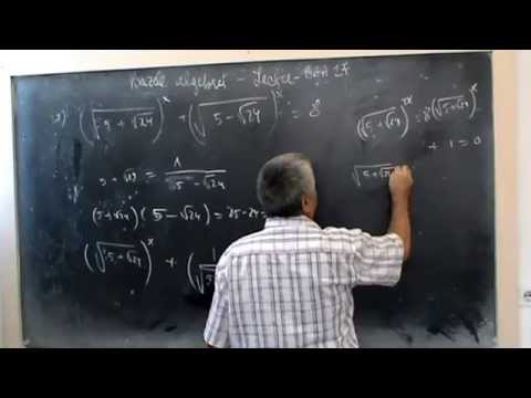 Lectia BAA   27  - Ecuatii exponentiale