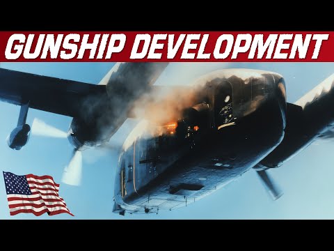 Gunship Development And Combat Tactics | Lockheed C-130 Hercules | HD Upscaled Original Footage