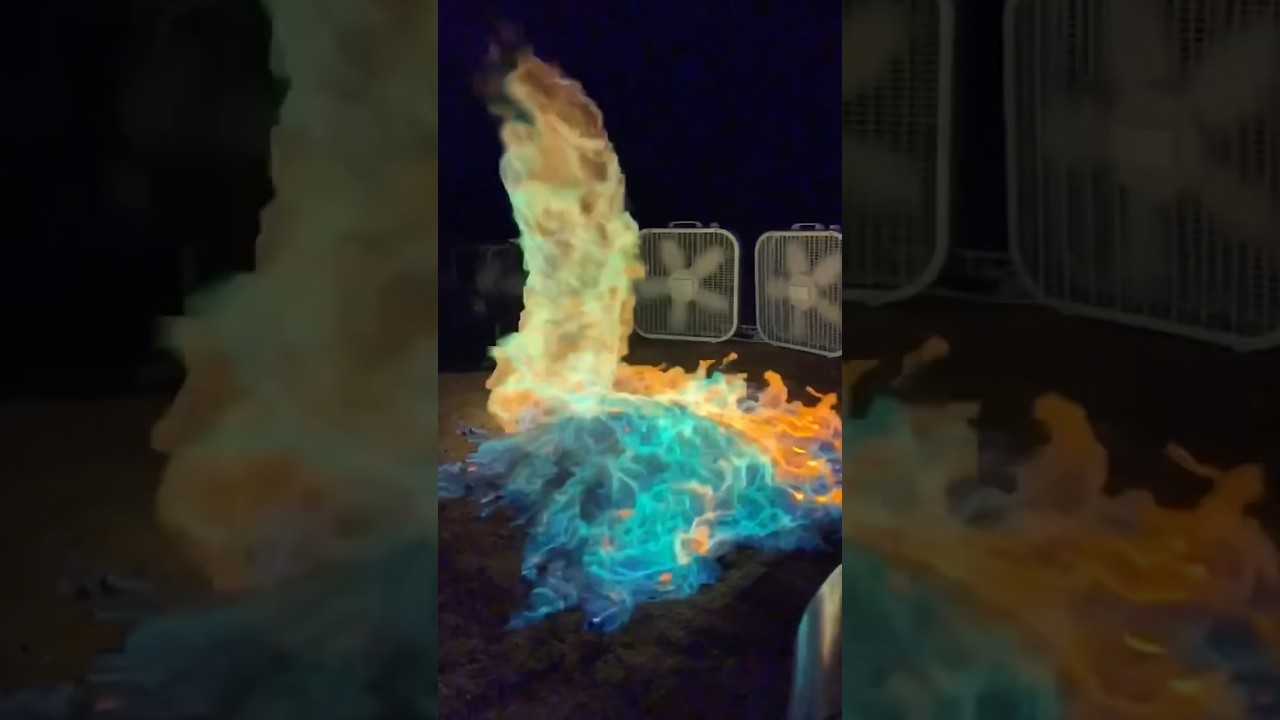 SCIENCE EXPERIMENT: Fire Tornado