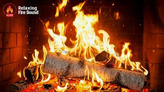 🔥 Quiet Night Fireplace | 12H Real Fire for Deep Sleep (No Music)