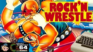 ROCK'N WRESTLE – Commodore 64 (1985) | Classic 3D Wrestling Action