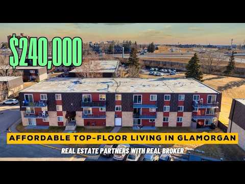 Spacious Top-Floor 2-Bedroom Unit In Glamorgan's Glenmore On The Parc, Calgary!