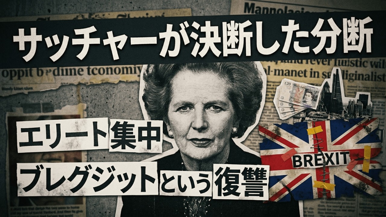 【イギリス経済】イギリスの強みと崩壊を始めた収益構造 / 英米法と対外資産の利回りで延命を図るレガシー・アセットマネジメント企業 / 長期分析（1950年〜2025年）