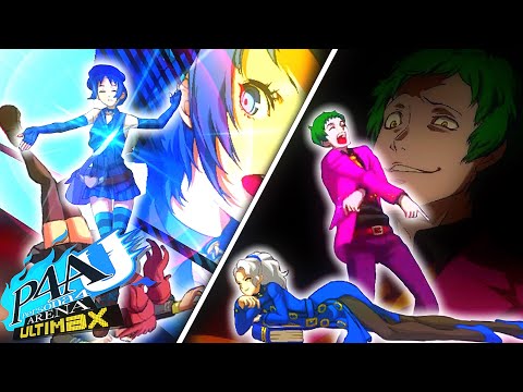 So my friend bought me Persona 4 Arena Ultimax...