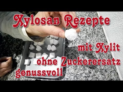 DIY Xylit Würfel-"Zucker"
