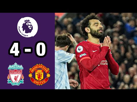 Liverpool vs Manchester United (4-0) | Extended Highlights and Goals - Premier League 2021/22 (HD)