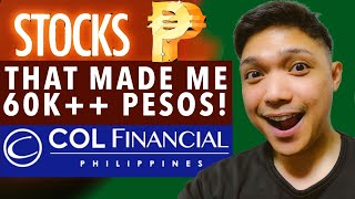 PAANO AKO KUMITA NG 60,000++ PESOS SA PHILIPPINE STOCK MARKET? PAANO MAG INVEST SA STOCK MARKET #COL