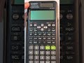 How To Solve And Reduce A Matrix To RREF On An Fx991es Casio Calculator