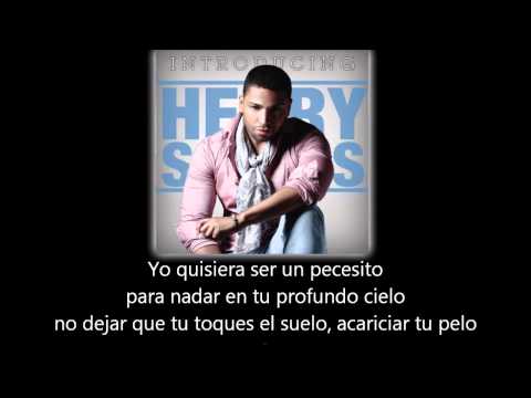 Henry Santos - Poquito a Poquito (lyric - letra)