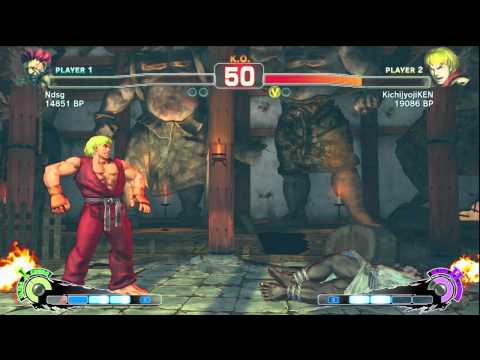 SSF4: Fujino (Akuma) VS Kichiyoji (Ken)