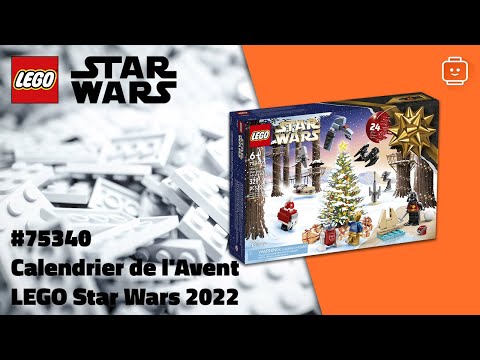 Vidéo LEGO Star Wars 75340 : Calendrier de l'Avent LEGO Star Wars 2022