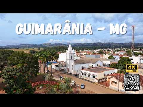 Guimarânia - MG: Uma joia tranquila do interior mineiro vista do alto 🌄🏡