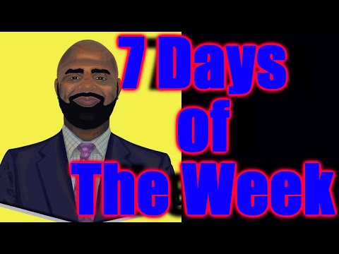 The 7 Days of the Week Rap ♫ 7 Days of the Week ♫ Kids Rap Song by Mr. Woodland