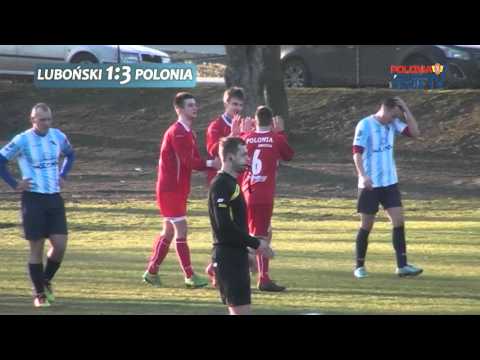 Luboński 1943 Luboń - Polonia Środa 1:5, 16.03.2016