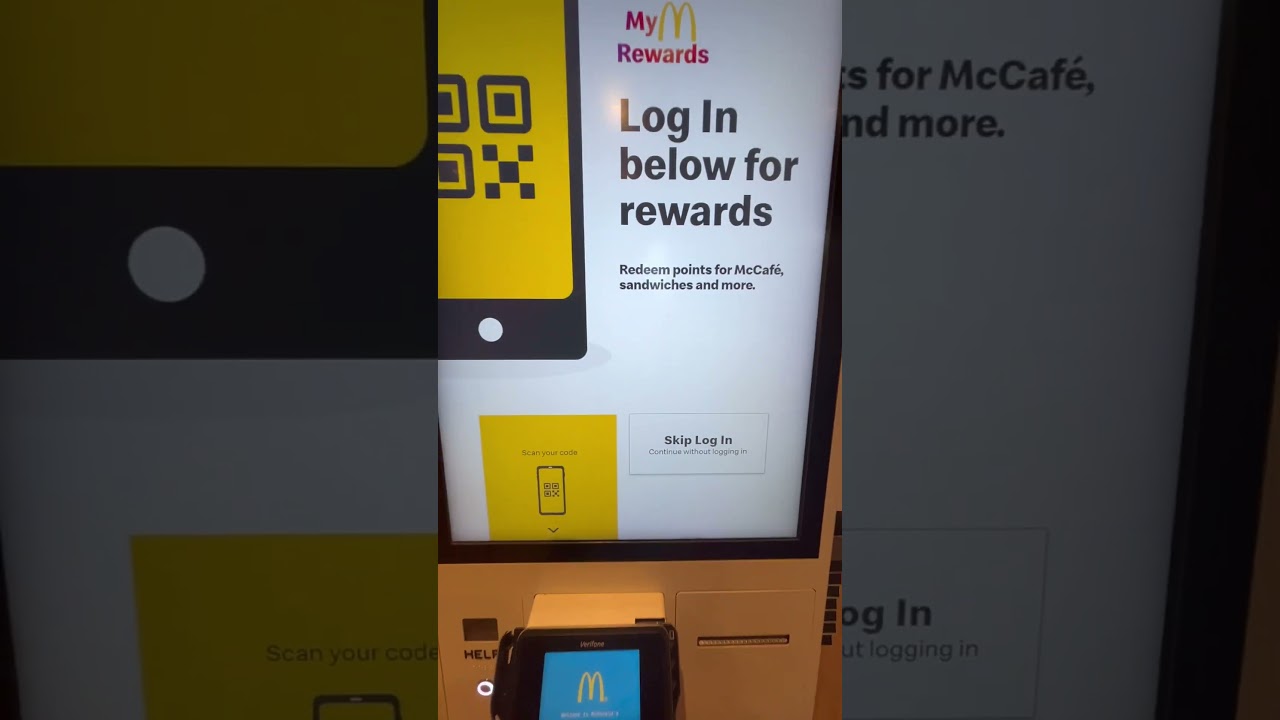McDonalds’s Self Ordering Kiosk