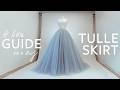 How To Sew A Big Tulle Skirt Planning Sewing Storing A Fluffy Tulle Skirt