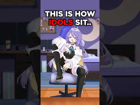 Hololive Has Interesting Sitting Postures