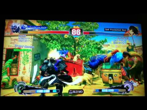 SSF4 AE - Oni Reset Slash of Doom