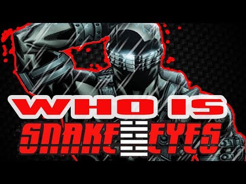 History and Origin of Snake Eyes! Who Is GI Joe's Snake Eyes?