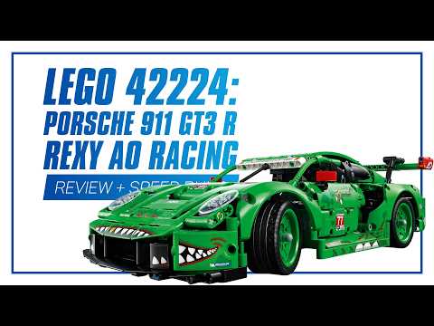 LEGO 42224: Porsche 911 GT3 R REXY AO Racing - IN-DEPTH REVIEW
