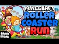 🎢 Roller Coaster Run 1 🎢  | Minecraft | Brain Break | Mini-Games | GoNoodle Inspired