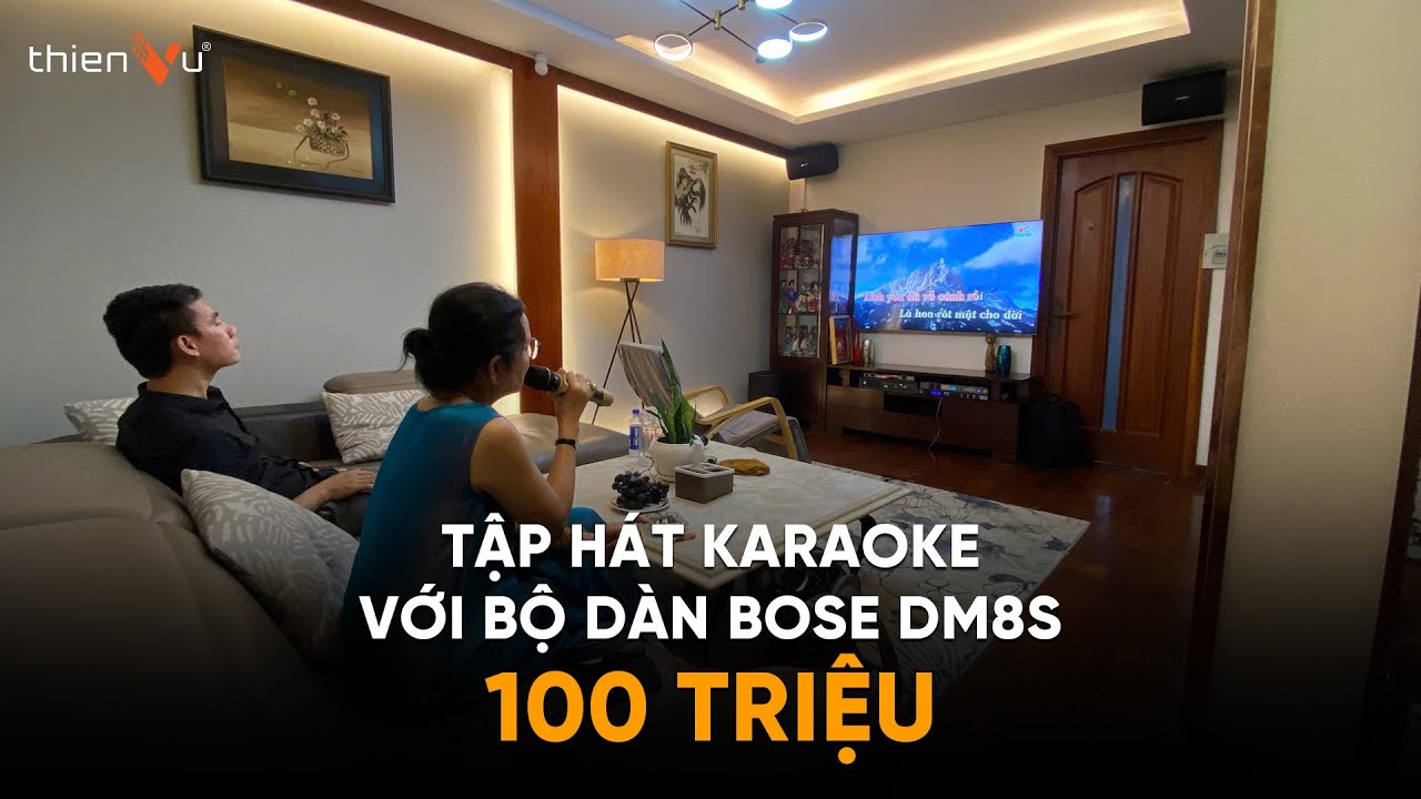 Dàn karaoke cao cấp Bose Designmax DM8S TVA 582022 - Video