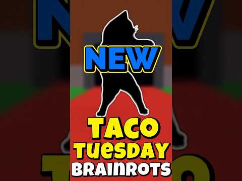 TACO LEAKED BRAINROTS In NEW STEAL A BRAINROT UPDATE Roblox #roblox #stealabrainrot #robloxshorts