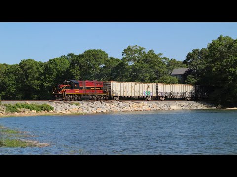 Once dormant rail line revived - Mass Coastal Falmouth Line 2022