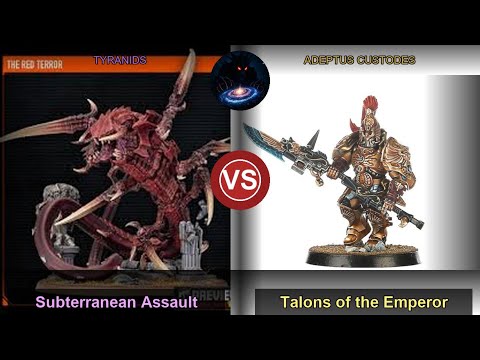 Red Terror Battle Report! Subterranean vs. Talons of the Emperor