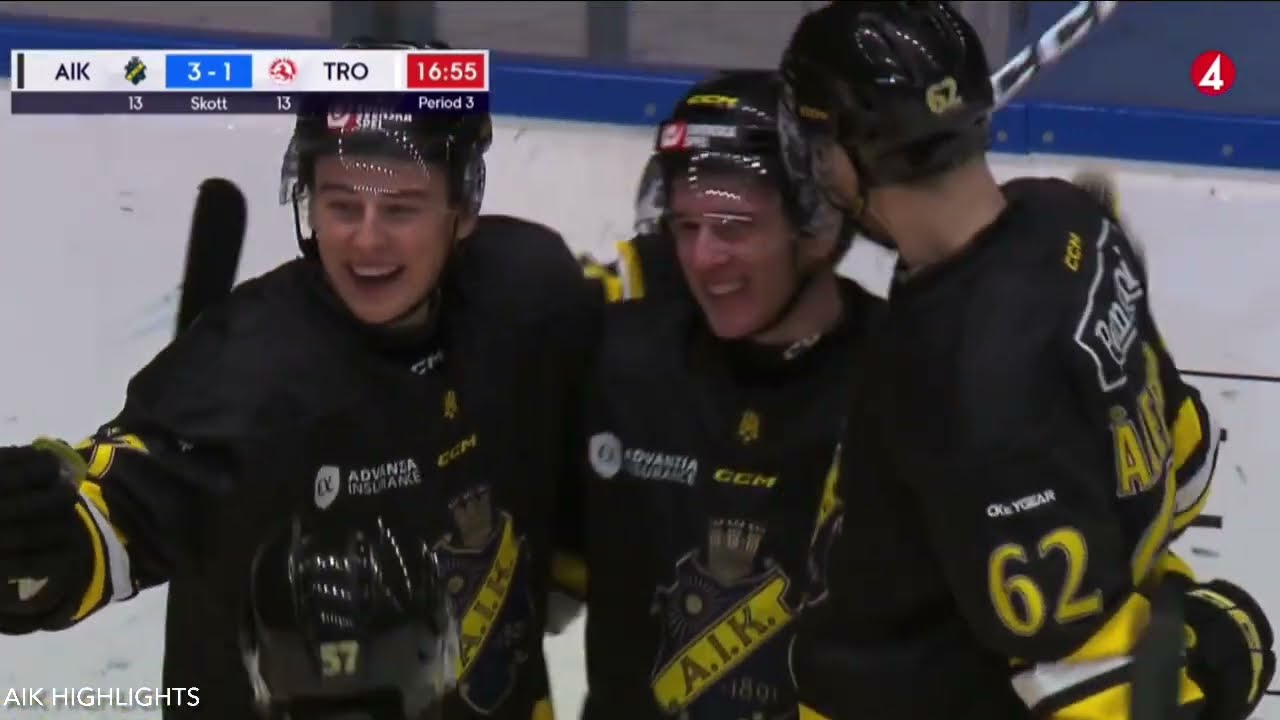 AIK - Troja Ljungby - Hockeyallsvenskan 2025/26 Omgång 18