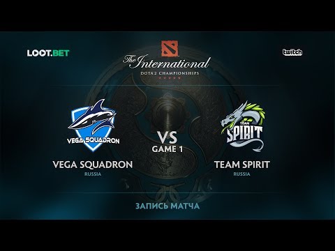 Vega Squadron vs Team Spirit, Game 1, The International 2017 CIS Qualifier