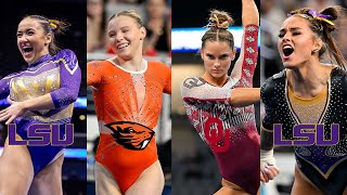 Best floor routines from 2024 NCAA women's gymnastics semifinals