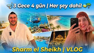 3 GECE 4 GÜN HERŞEY DAHİL SHARM EL SHEİKH VLOG | PİCKALBATROS ROYAL GRAND HOTEL