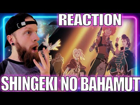 There's DRAGONS?! Shingeki no Bahamut OP & ED REACTION