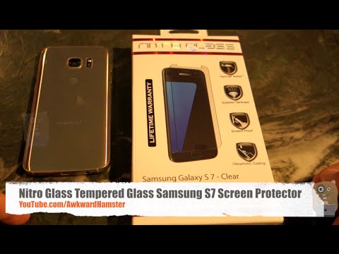 Nitro Glass Tempered Glass Samsung S7 Screen Protector Review