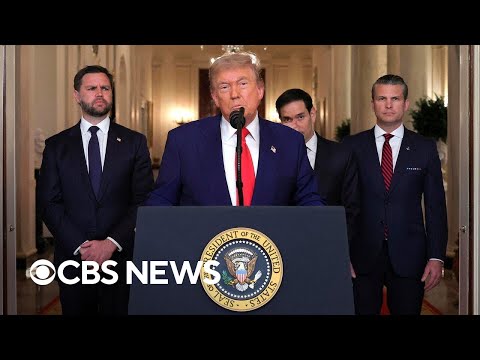 Trump addresses strikes on Iranian nuclear sites, warns Iran to make peace | Special Report