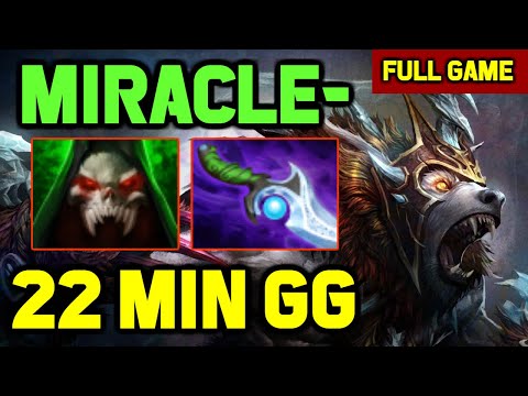 Miracle- Ursa with gh Tusk support TOTAL DOMINATION game