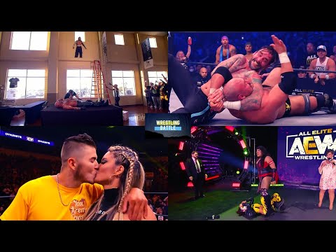 AEW Dynamite 3/23/22 Results- CM Punk Returns, Sammy-Conti Kissed, Jeff Hardy Jumps 😱 Thunder Rosa
