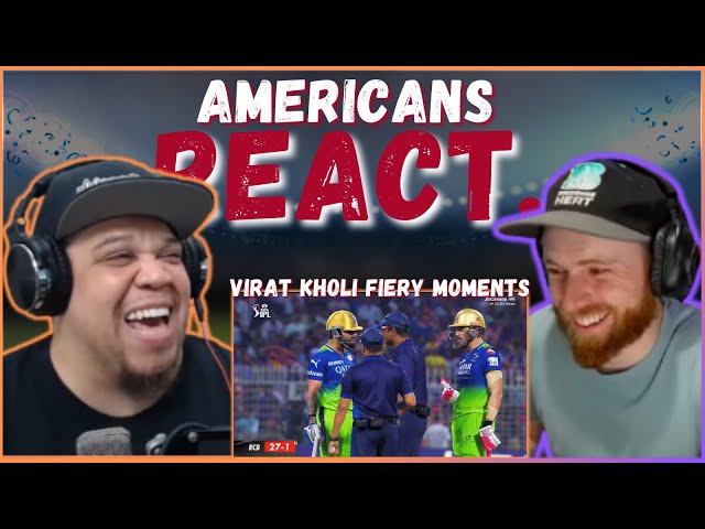 AMERICAN REACTS TO VIRAT KOHLI TOP 10 MOST FIERY MOMENTS | AGGRESSIVE SIDE || REAL FANS SPORTS SDDEFAULT Thumbnail