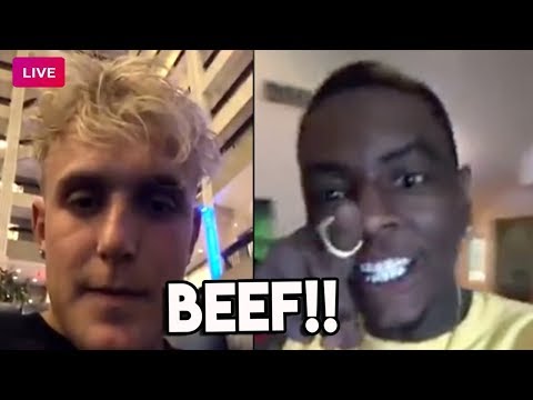 Jake Paul Fights With Soulja Boy On Instagram Live *Insane Footage*