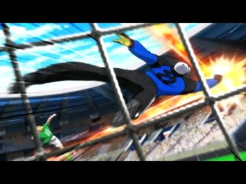 Wakabayashi detiene el Tiro de Fuego de Schneider por 2 vez capitan tsubasa