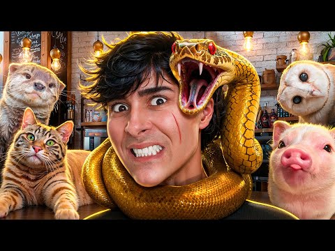 Ich teste die VERRÜCKTESTEN Tier-Cafés in Japan😱(Tag 1)