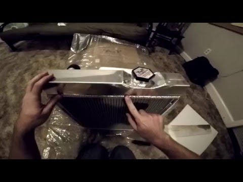 Aluminum Radiator drop-in replacement for Falcon V8 swaps