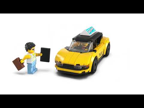 Конструктор LEGO City Желтое такси (60487)