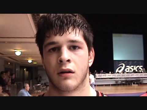 FILA JR FS: Lee Munster, 84 kg freestyle champion