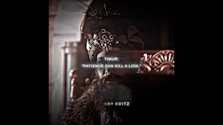 Download lagu Timur (Tamerlane): 'Patience can kill a lion.' #shorts mp3