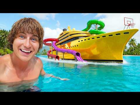 I Built A $100,000 EXTREME Yacht!